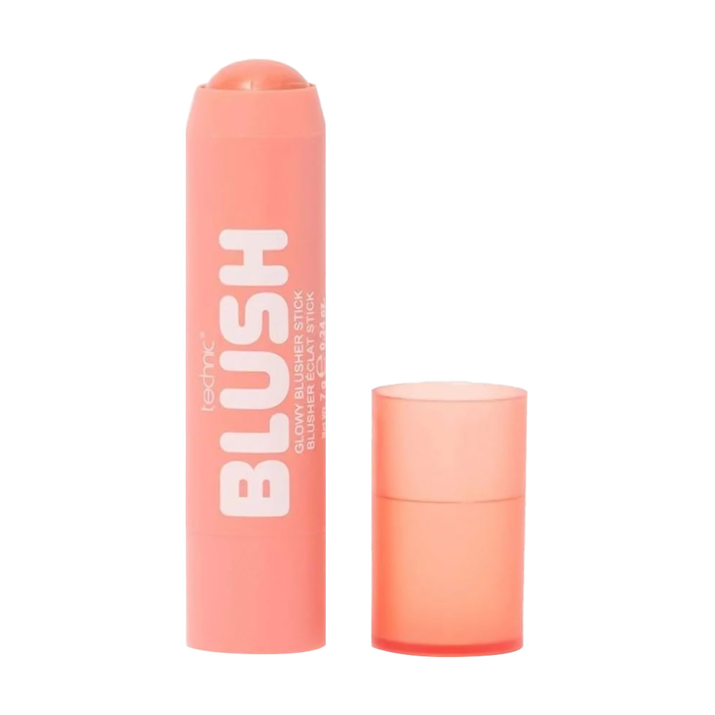 Рум'яна-стік для обличчя technic Glowy Blusher Stick, Peach Syrup, 7 г